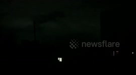 Israeli army strikes light up Gaza night sky amid intense bombardments