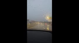 US: Intense Lightning Lights Up Night Sky Over Birmingham, Alabama