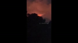 US: Wolf Fire Breaks Out, Prompting Mandatory Evacuations in Riverside County, California 2