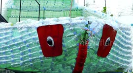 Boat made from thousands of recycled plastic bottles raises pollution awareness in Vietnam