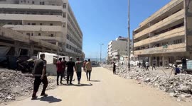 Israeli airstrike on Gaza's cafeteria kills at least 10, including journalist
