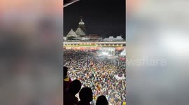 India: Spiritual fervour unfolds as thousands gather for Hindu festival rituals in show of faith, tradition