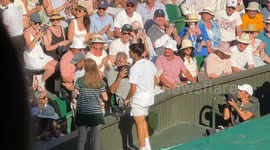 Play suspended as Carlos Alcaraz gives special Evian bottle to person who fainted at Wimbledon during match