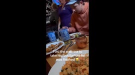 Delayed Reaction to Taken Plate of Wings