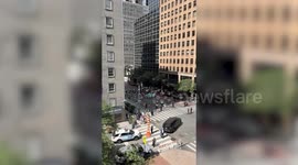 US: New York protesters end 40-day hunger strike with 'die-in' outside Israeli consulate