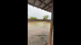 Who Needs A Pool When The Yard Is Flooded
