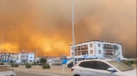 Locals and holidaymakers forced to evacuate as wildfires spread across western Turkey