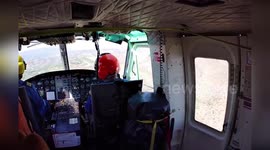 Spain: Valencia Firefighters Airlift Injured Canyoneer From Anna To Hospital