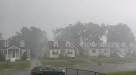 US: Strong Winds, Heavy Rain Lash Philadelphia Region