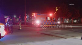 US, Bakersfield: Bakersfield Pedestrian Struck by Car