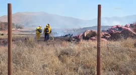US, Los Angeles: Gavilan Hills Juniper Fire Grows to 688 Acres