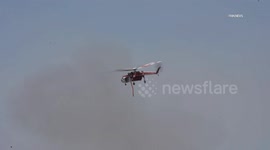 US, Los Angeles: Riverside County The Juniper Fire Prompts Evacuations
