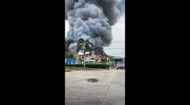 Fire at tissue factory leaves eight dead and two missing in Thailand