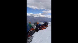 Japanese climber dies and another rescued on Peru's highest mountain