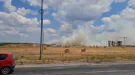 Serbia: Landfill Fire Sends Smoke Toward Residential Area in Kragujevac