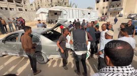 Funerals were held for Palestinians killed in recent Israeli airstrikes