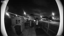 Hilarious moment: Tall guy ducks under a washing line and fails miserably