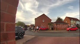 Raging travellers attack cars with drills and 'threaten to torch people's homes'
