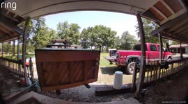 Dramatic New Piano Falls Off Forklift