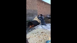 World Largest Roti 12 feet long Recorded at Wedding Ceremony at tribal areas , Traditional and Culture Activity