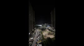 Shahed Drone Hits Apartment Block in Kyiv