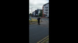 Rolling through history: Penny-farthing rider spotted in Suffolk
