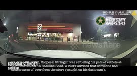 Beer Theft Leads to Pursuit, PIT Maneuver, Drug Arrests