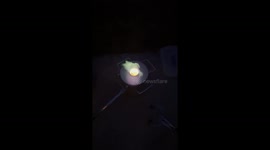 Molten Copper Steam Explosion