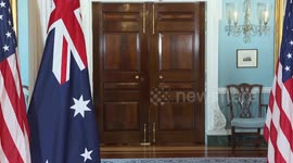 US: US secretary of state Rubio meets Australian FM in Washington DC
