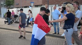 Caribbean Netherlands: Anti-asylum protesters face counter-demonstrators in Helmond, Netherlands