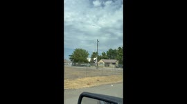 Large Dust Devil in My Area