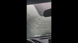My wife and I drove right into this S.E Arkansas thunderstorm.