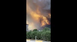 Turkey: Wildfire Rages in Antakya, Forcing 1,500 People to Evacuate 3
