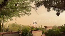 US: Dust Storm Sweeps Through Southern Arizona