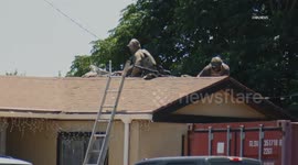 US, Bakersfield: Shafter Search Underway For Possible Armed And Dangerous Suspect Swat Arrives Part 2