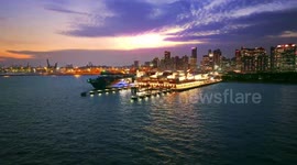British warship docks at Singapore on Indo Pacific tour