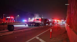 US, Los Angeles: Brentwood Man Loses Leg After Multi-Vehicle Crash on 405 Freeway
