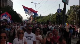 Serbia: Protest Draws Huge Crowds in Serbia's Capital