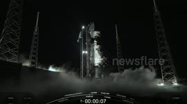 US: SpaceX Rocket Soars in Record-Breaking Launch