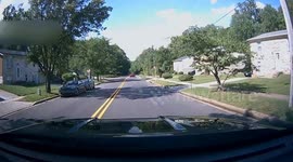 Woman Stubbornly Blocks Cars in Neighborhood
