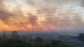 Türkiye: Wildfires force evacuations in Türkiye's Izmir province