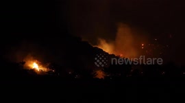 Greece: Major wildfires break out across Greece as nation struggles with heat wave