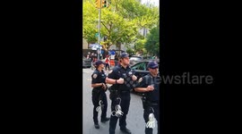 US: Law enforcement enforce preparing for the arrival of Sean Combs mother who arrives shortly thereafter