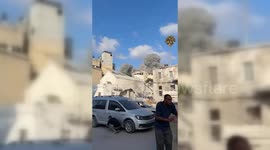 Palestine: Israeli Airstrike Targets Residential Building in Central Gaza