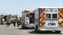 US, Bakersfield: Lancaster Kern Transit Bus Flips Over Railroad Tracks Resulting in 1 Fatal Over 20 Injuries