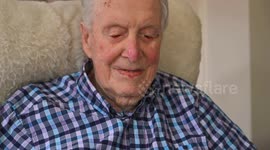 106-year-old WWII veteran shares secret to long life - custard every day