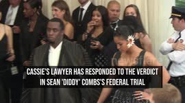 Cassie's lawyer reacts to verdict in Sean 'Diddy' Combs trial