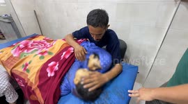 Funeral ceremony held in Gaza for Palestinians killed by Israeli attacks