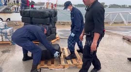 US: Coast Guard Offloads Over $20 Million in Seized Drugs from Caribbean Interdictions