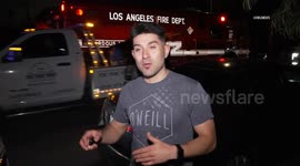 US, Los Angeles: Pacoima Fireworks Explosion Engulfs 3 Homes With Sound On Tape